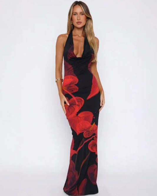 ‘Milan nights’ Maxi Dress